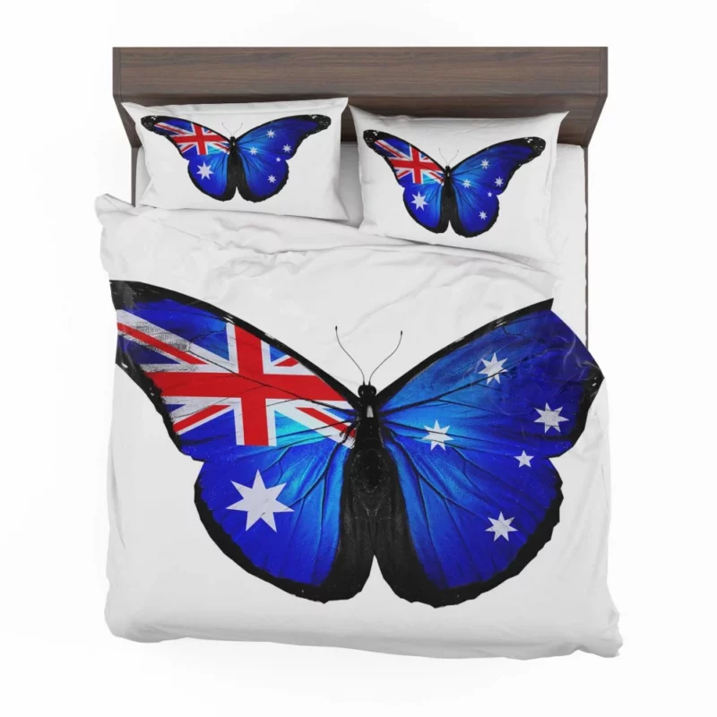 Union Jack Butterfly British Beauty Unleashed Bedding Set 1