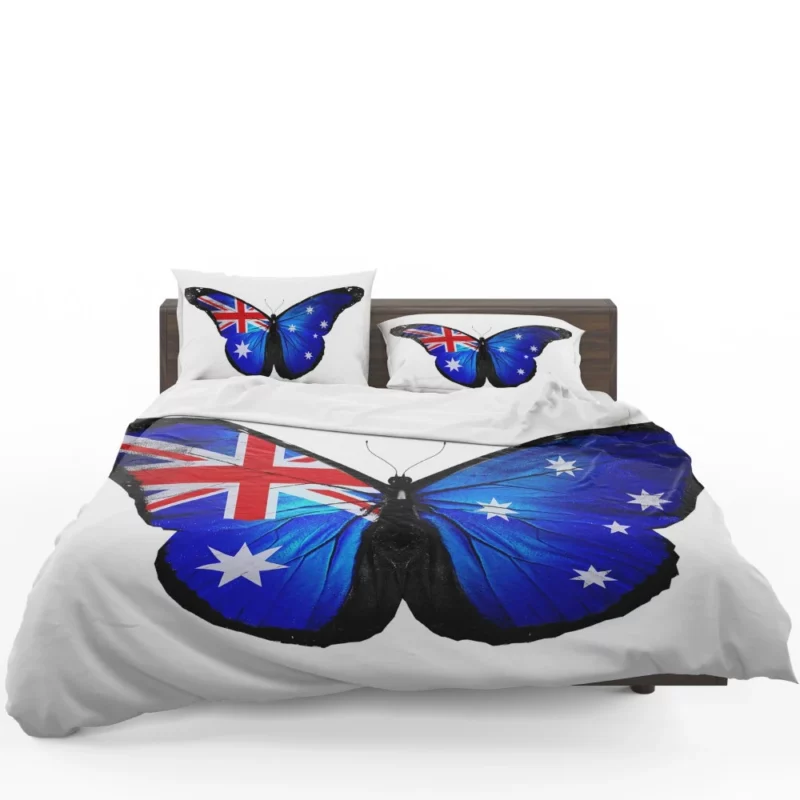 Union Jack Butterfly British Beauty Unleashed Bedding Set