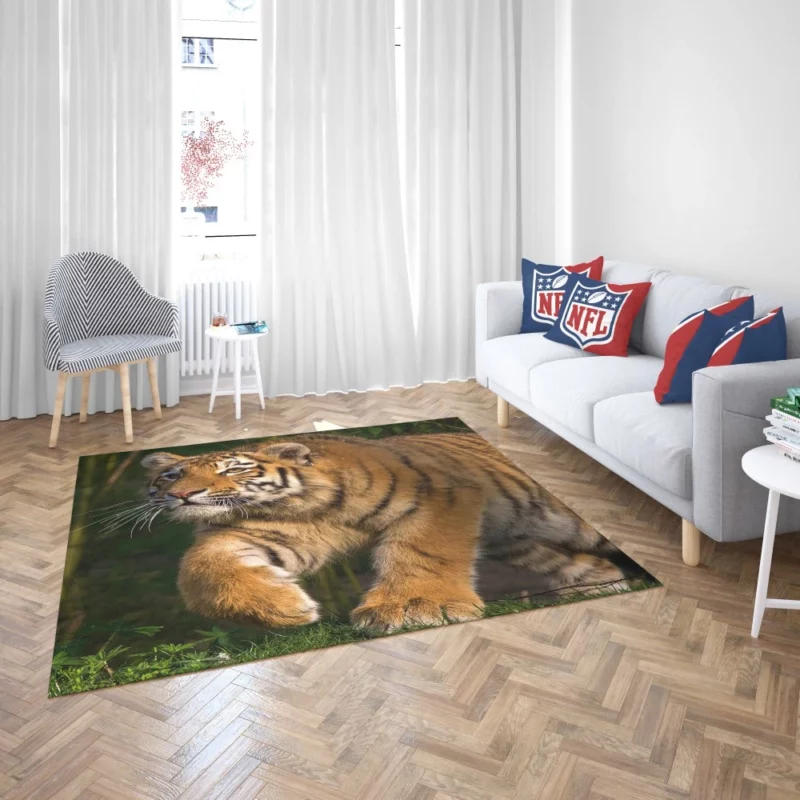 Untamed Beauty Majestic Tiger Rug 2