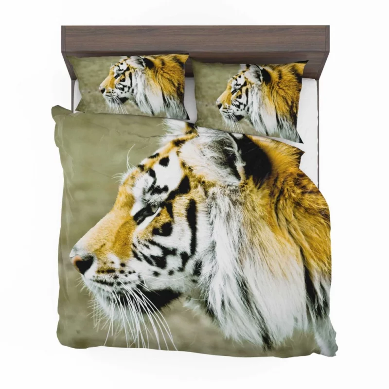 Untamed Gaze Tiger Fierce Stare Bedding Set 1