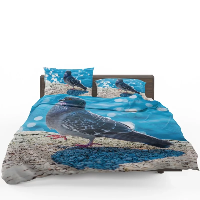 Urban Elegance Pigeon City Dwelling Bedding Set