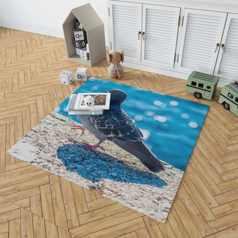 Urban Elegance Pigeon City Dwelling Rug 1