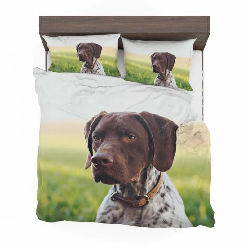 Versatile Pointer German Shorthaired Charm Bedding Set 1