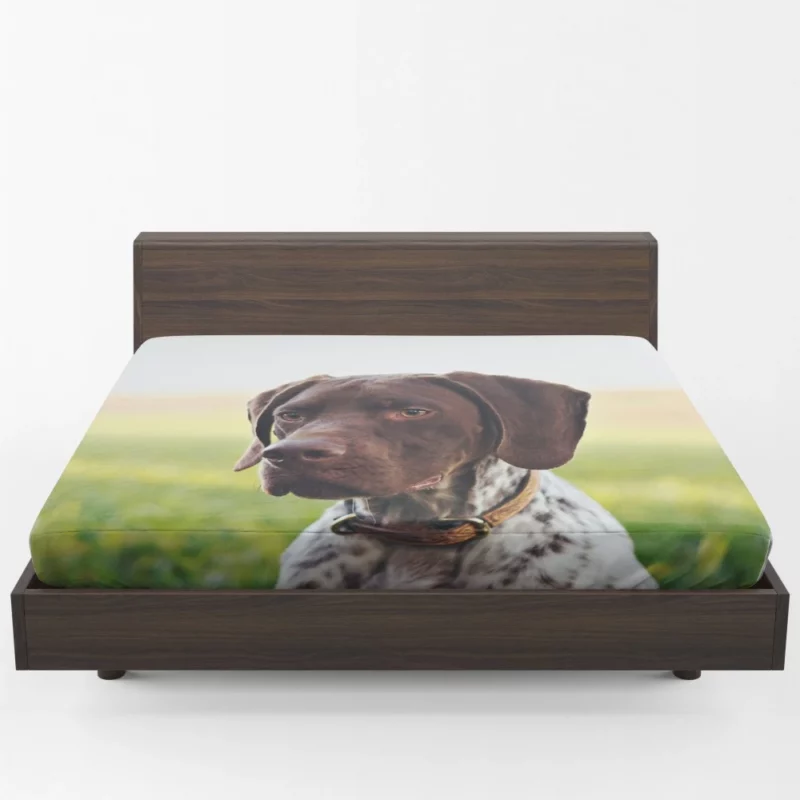 Versatile Pointer German Shorthaired Charm Fitted Sheet