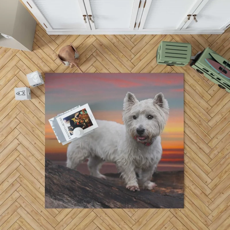 West Highland Terrier Terrier Charm Rug