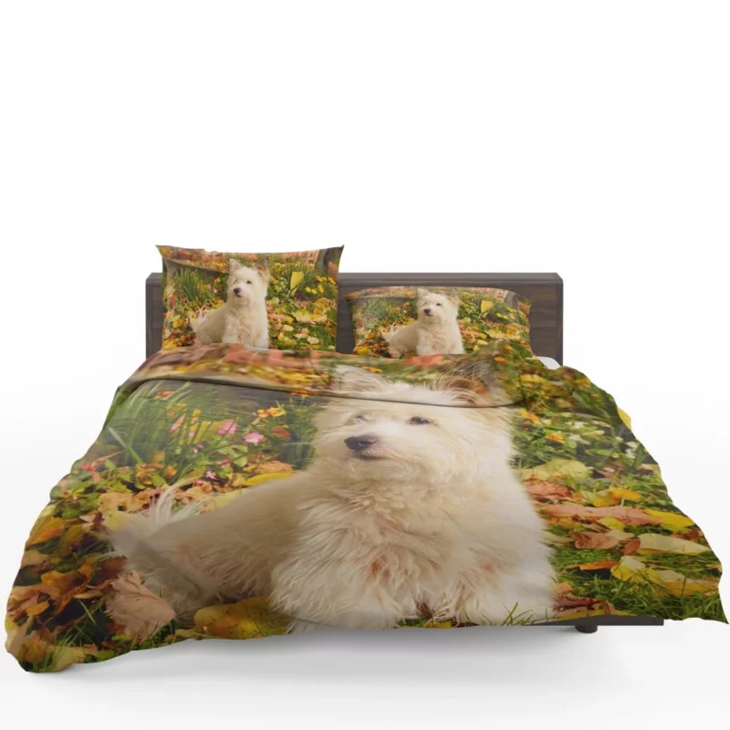 West Highland White Terrier Playful Spirit Bedding Set