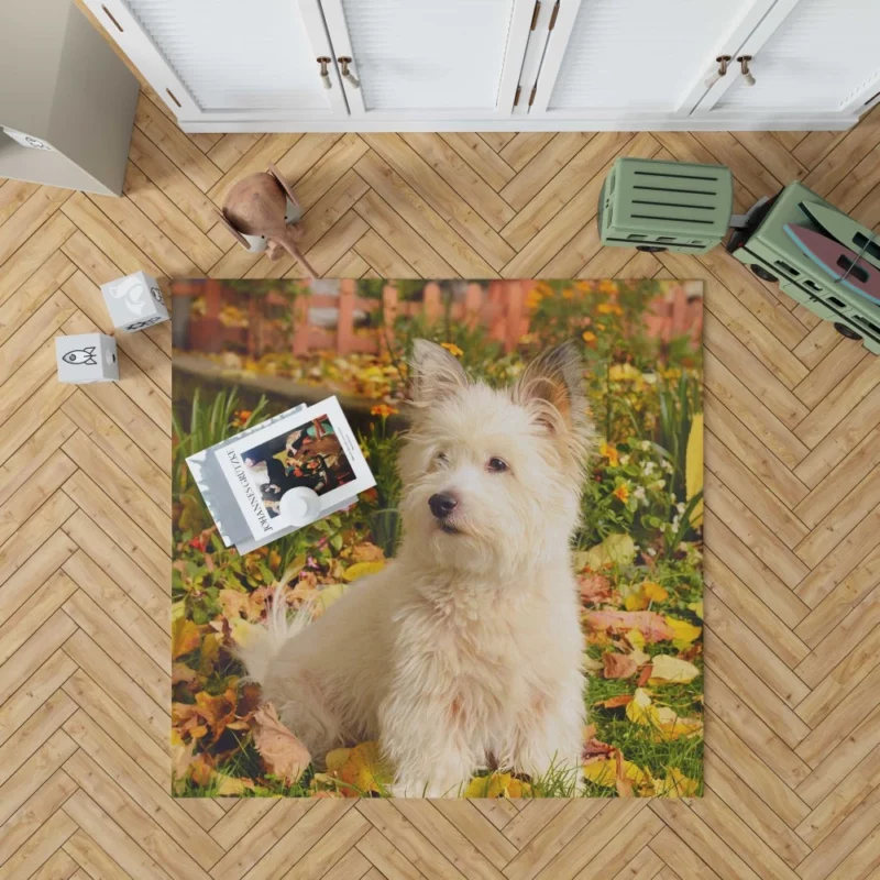 West Highland White Terrier Playful Spirit Rug