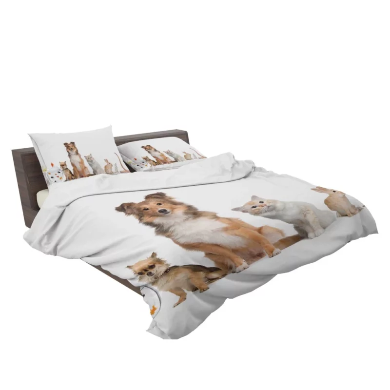 Whimsical Pets Ensemble Furry Bonds Bedding Set 2