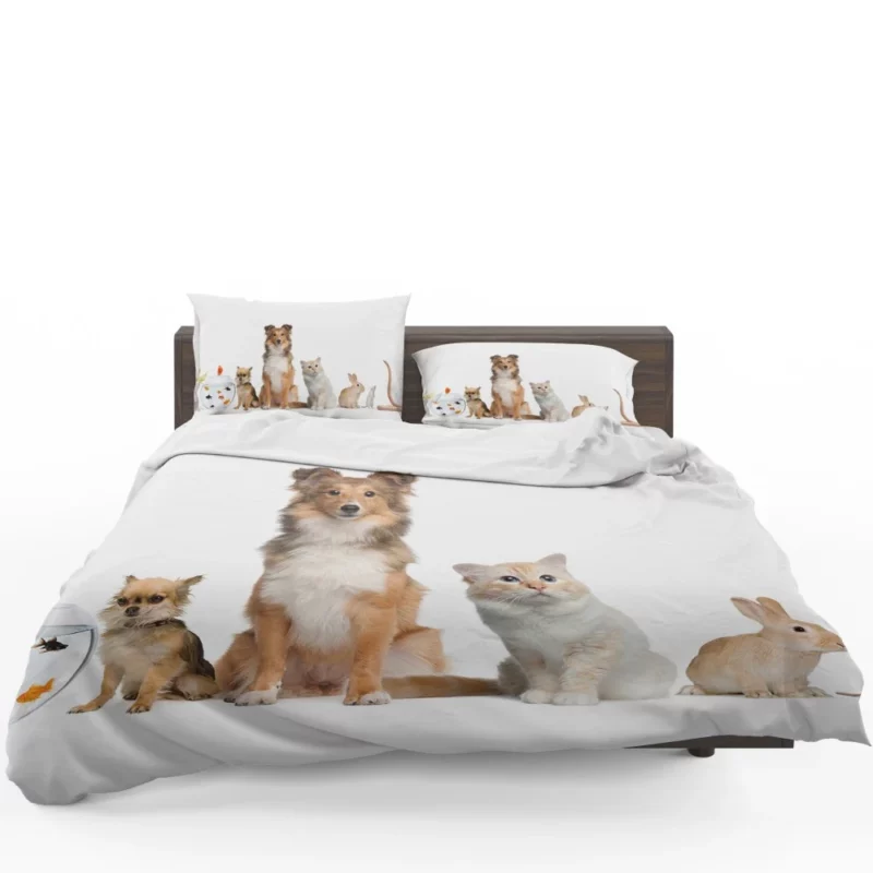 Whimsical Pets Ensemble Furry Bonds Bedding Set