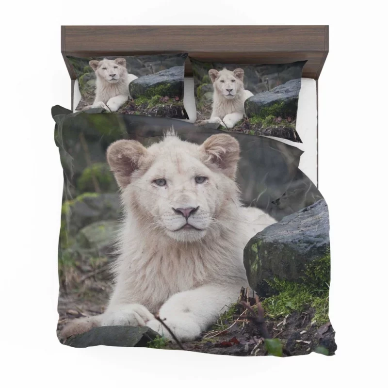 White Lion Majesty Regal Beauty Bedding Set 1