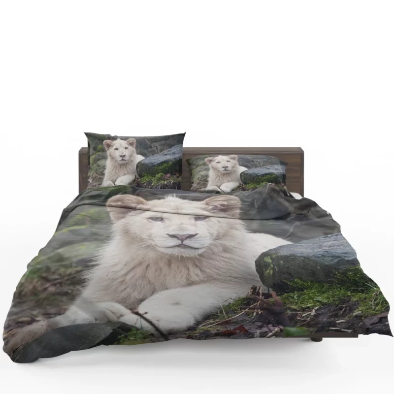 White Lion Majesty Regal Beauty Bedding Set