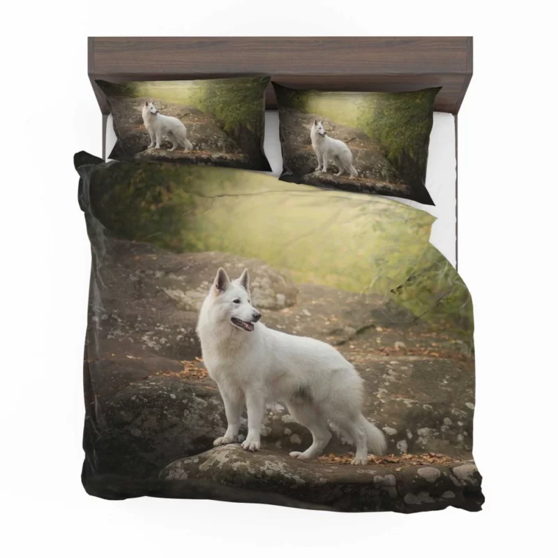 White Shepherd Enigmatic Persona Bedding Set 1