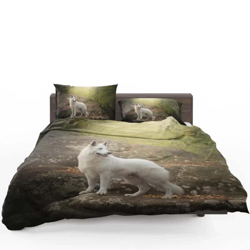 White Shepherd Enigmatic Persona Bedding Set