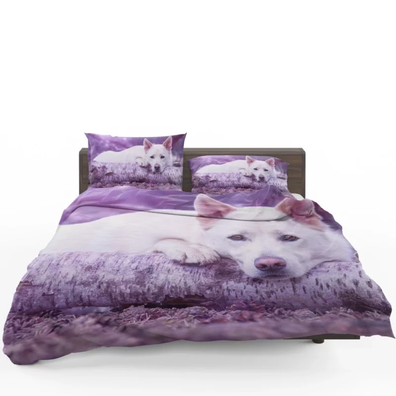 White Shepherd Noble Presence Bedding Set