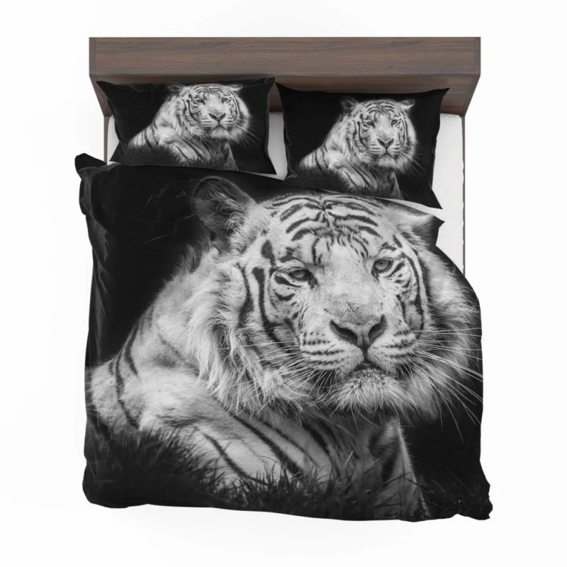 White Tiger Black & White Beauty Bedding Set 1