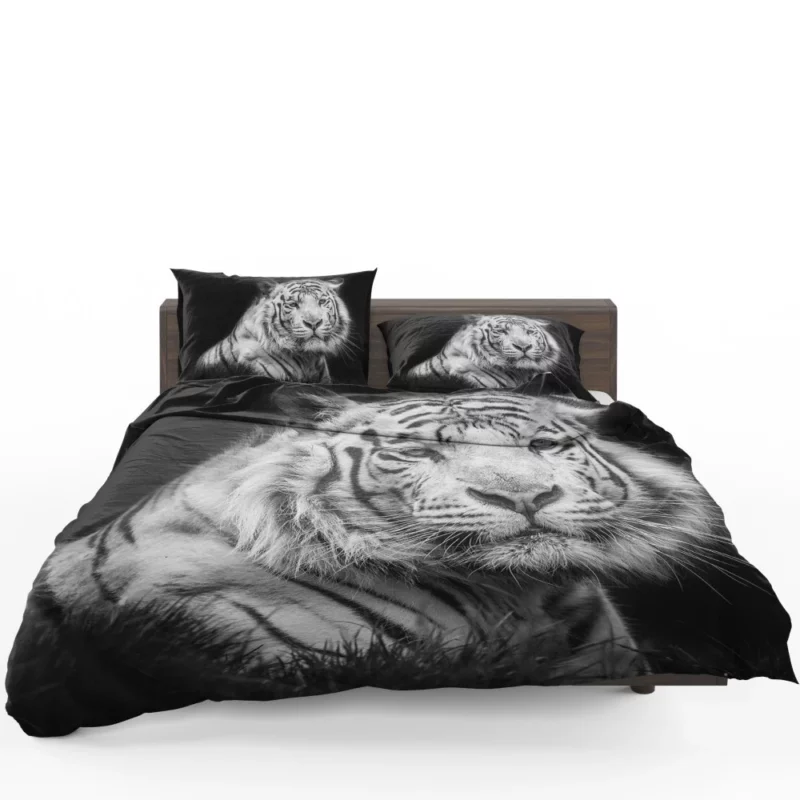 White Tiger Black & White Beauty Bedding Set