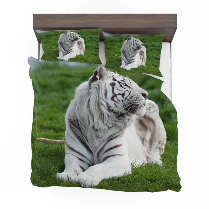 White Tiger Elegance Arctic Majesty Bedding Set 1