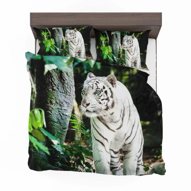 White Tiger Majestic Aura Bedding Set 1