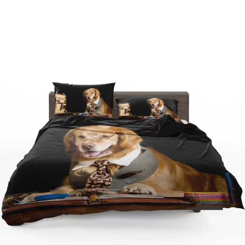 Wholesome Golden Retriever Essence Bedding Set