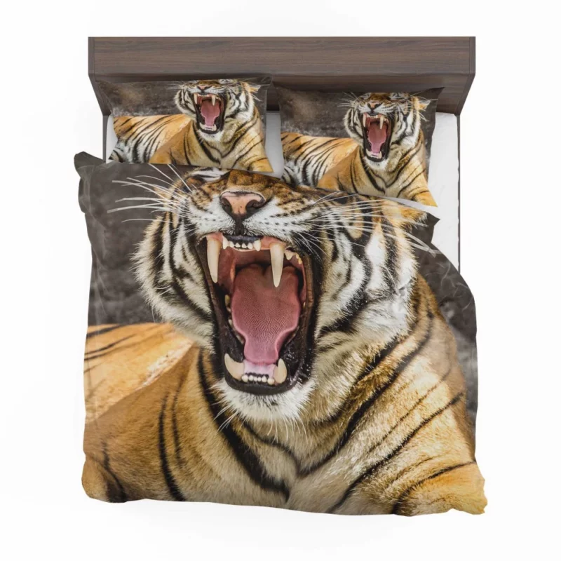 Wilderness Beauty Tiger Untamed Gaze Bedding Set 1