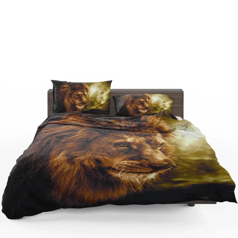 Wilderness Majesty Lion Regal Roar Bedding Set