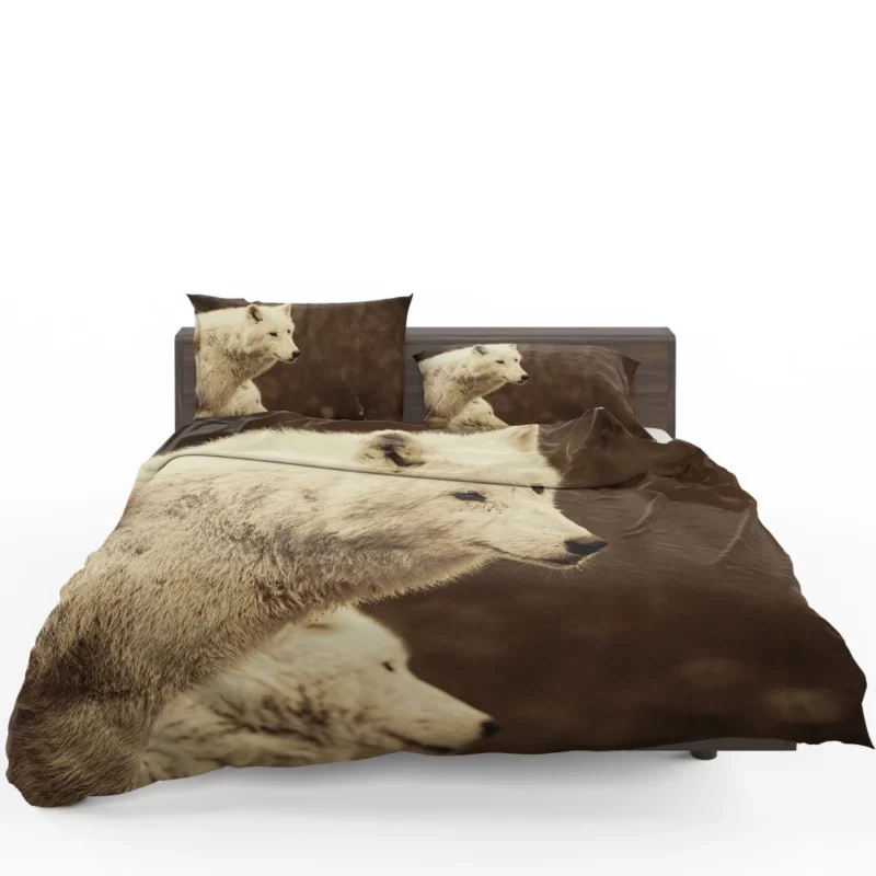 Wolf Enigmatic Gaze Wilderness Majesty Bedding Set