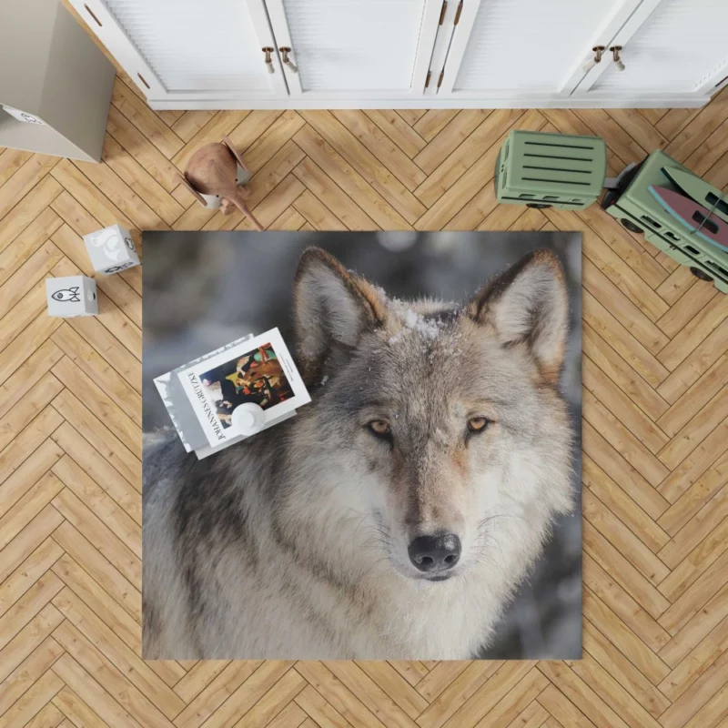 Wolf Fierce Wilderness Stance Rug