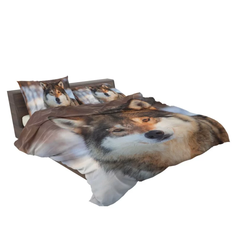 Wolf Majestic Presence Untamed Wilderness Bedding Set 2