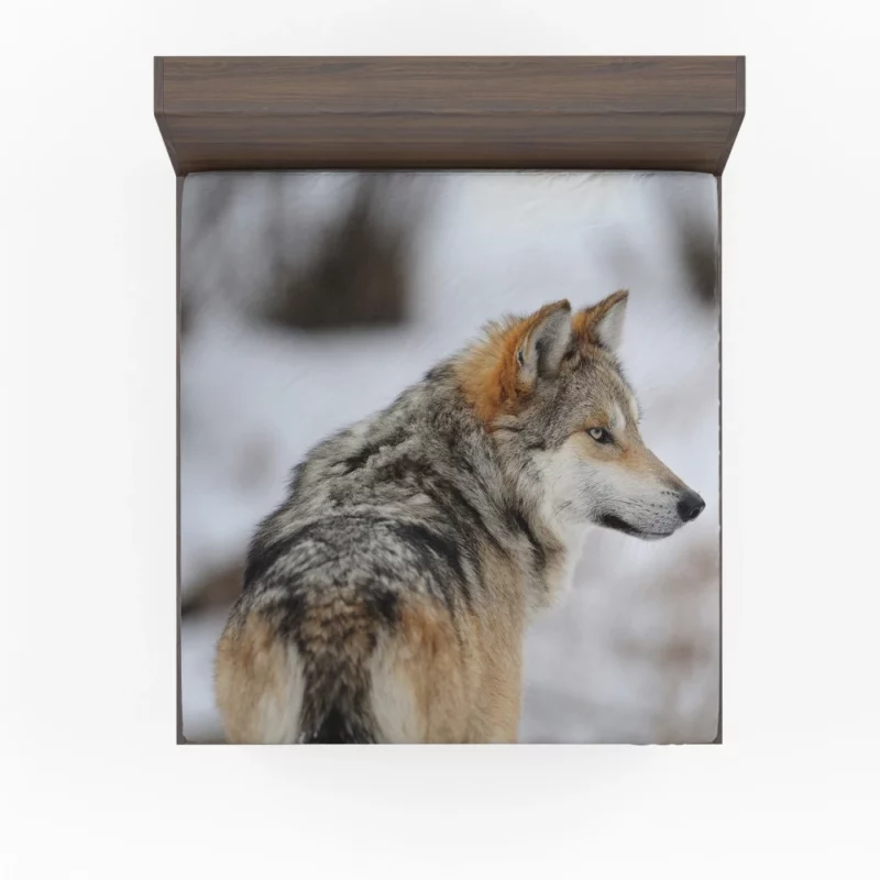 Wolf Mysterious Aura Fitted Sheet 1