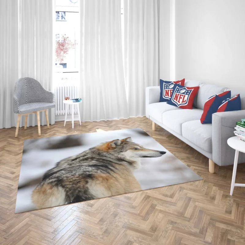 Wolf Mysterious Aura Rug 2