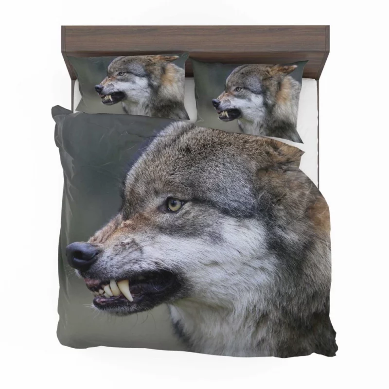 Wolf Snarl Untamed Majesty Bedding Set 1