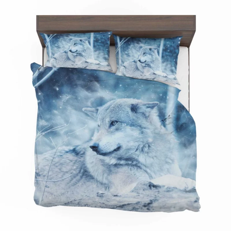 Wolf Wilderness Snowy Serenity Bedding Set 1