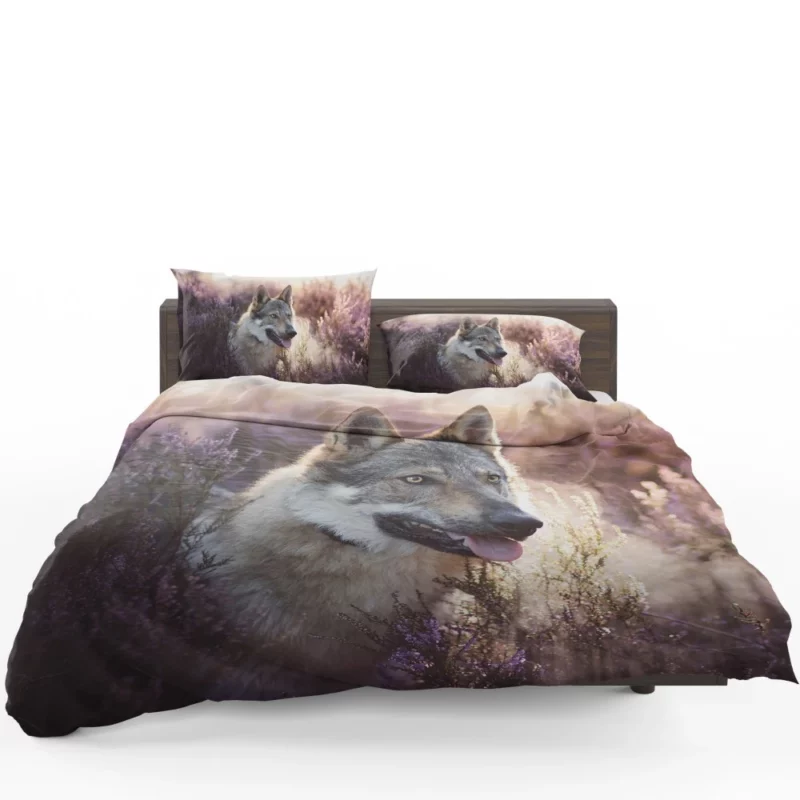 Wolfdog Enigmatic Wild Spirit Bedding Set