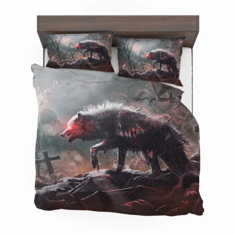 Zombie Dark and Bloody Journey Bedding Set 1