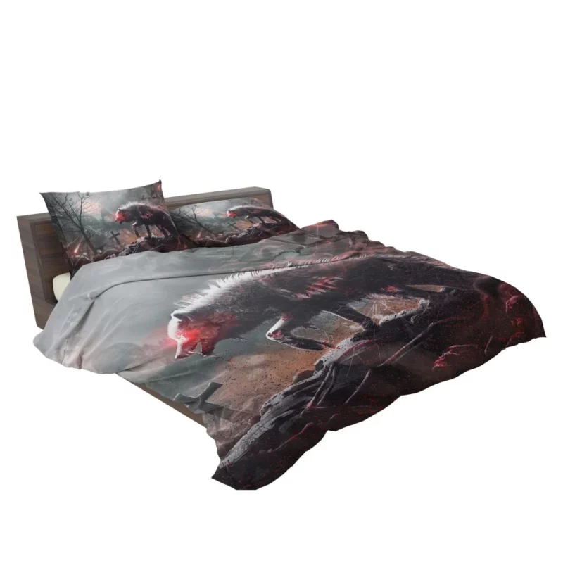 Zombie Dark and Bloody Journey Bedding Set 2