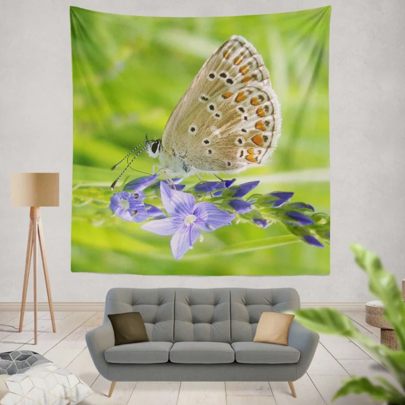 Butterfly Beauty Nature Artistry Wall Hanging Tapestry