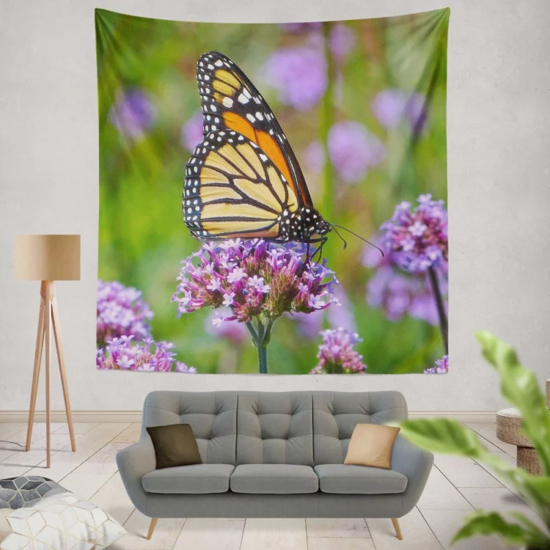 Butterfly Grace Nature Dance Wall Hanging Tapestry