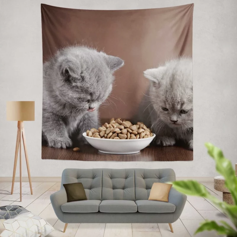 Captivating Cat Charm Wall Hanging Tapestry