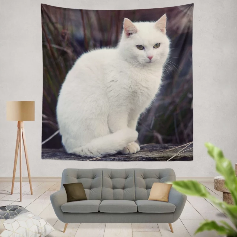 Cat Expressive Persona Wall Hanging Tapestry