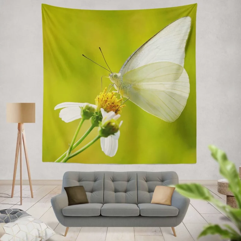 Common Albatross Butterfly Graceful Flight Wall Hanging Tapestry