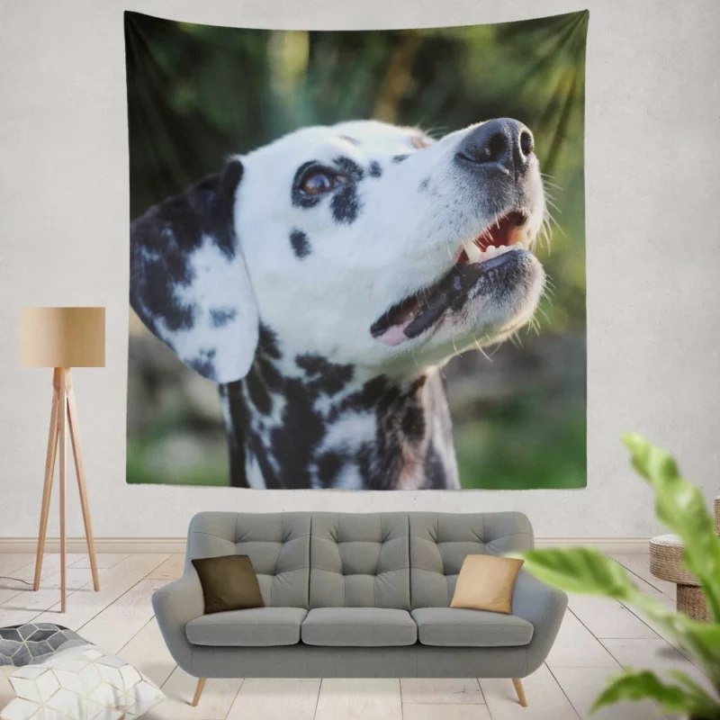 Dalmatian Bokeh Beauty Spotty Wonder Wall Hanging Tapestry