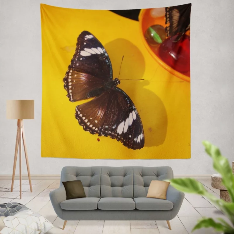 Farfalla Flight Butterfly Beauty Wall Hanging Tapestry