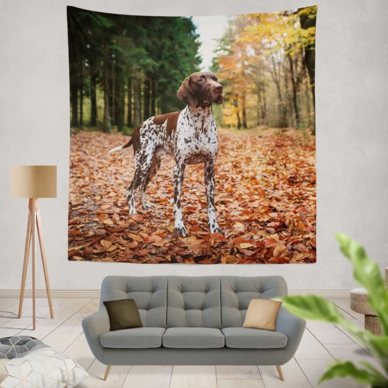 German Shorthaired Pointer Classic Elegance Wall Hanging Tapestry