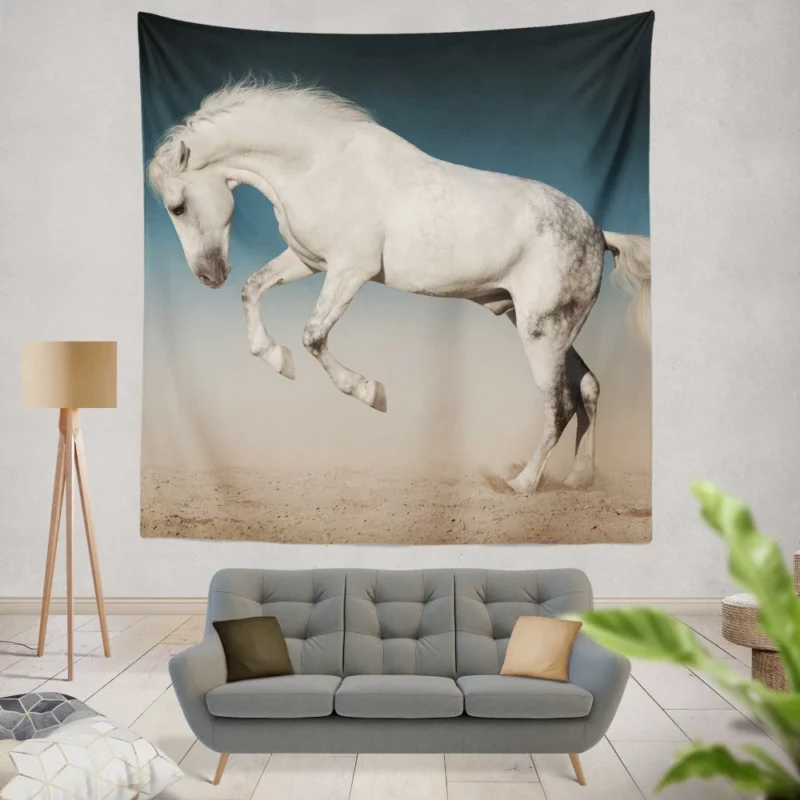 Horse Graceful Elegance Wall Hanging Tapestry