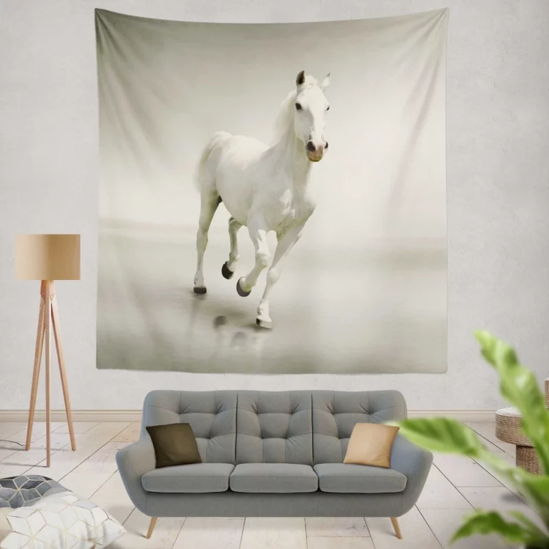 Horse Majestic Stride Wilderness Beauty Wall Hanging Tapestry