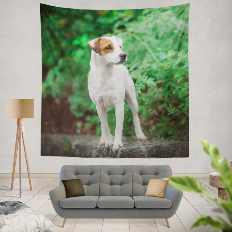 Jack Russell Terrier Playful Essence Wall Hanging Tapestry