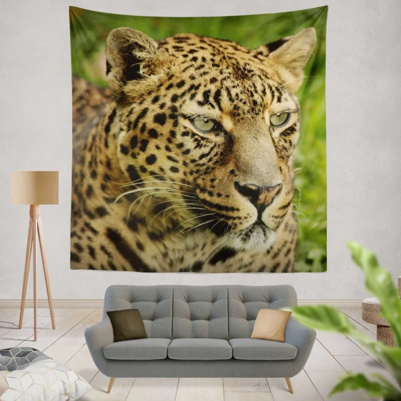 Leopard Ferocious Animal Wall Hanging Tapestry