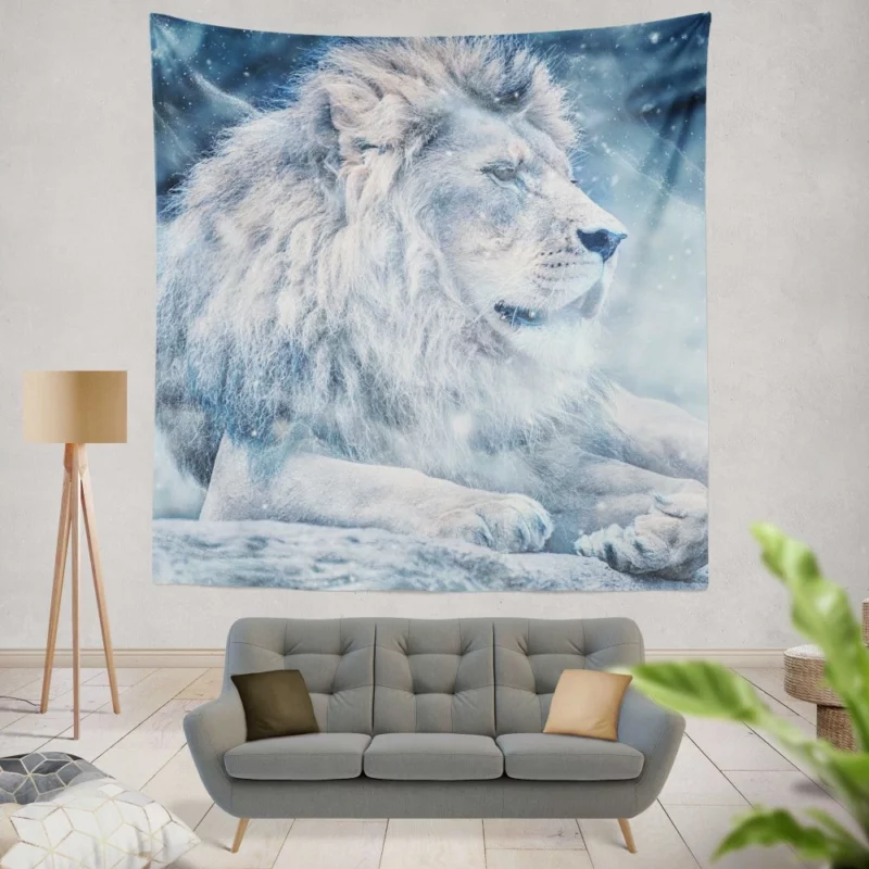 Lion Cute Wall Hanging Tapestry