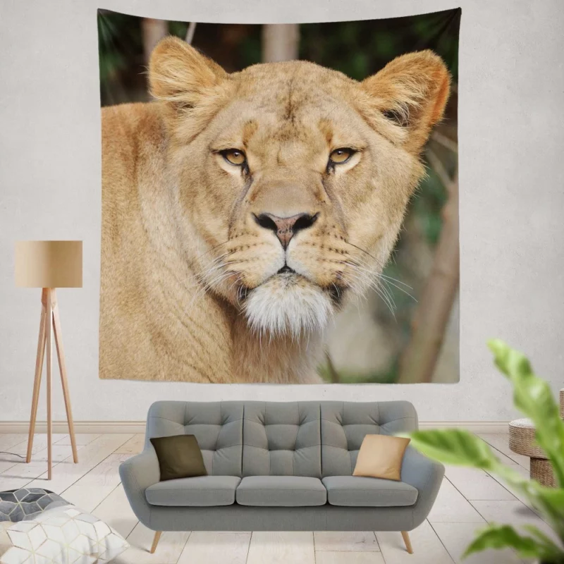 Lion Magnificent Wall Hanging Tapestry