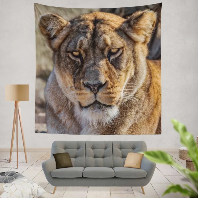 Lion Nomadic Wall Hanging Tapestry